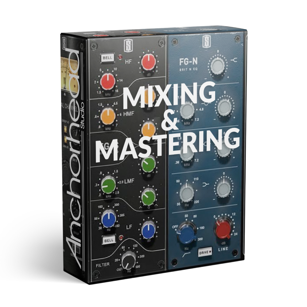 Anchorhead Studio Mixing & Mastering Product Box